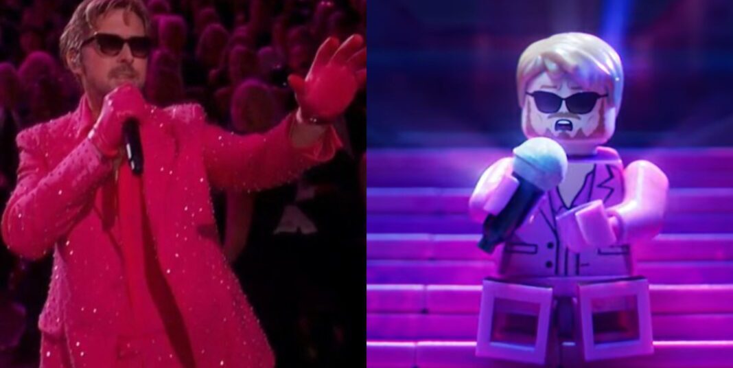 Performance de “I’m Just Ken” no Oscar é recriada em LEGO